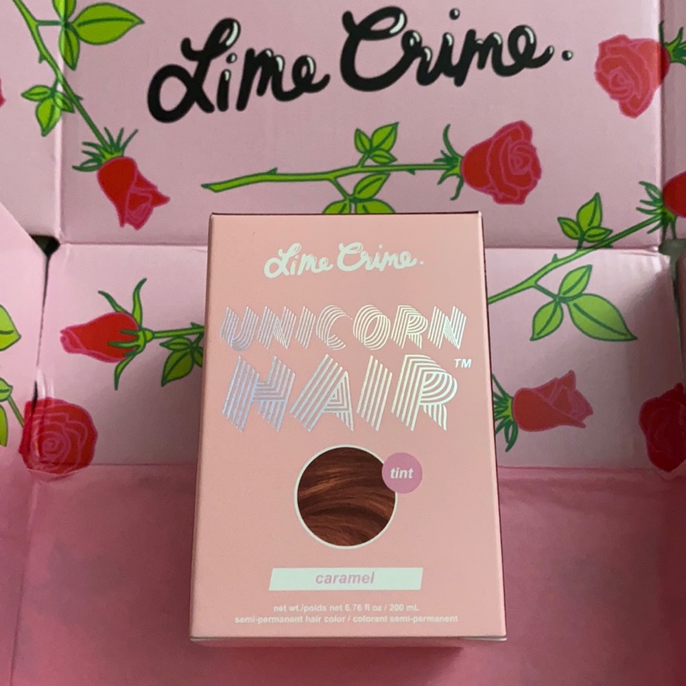 Lime Crime Unicorn Hair Tint Caramel 6.76 fl oz